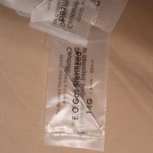 9 Tri beveled medical grade piercing needles